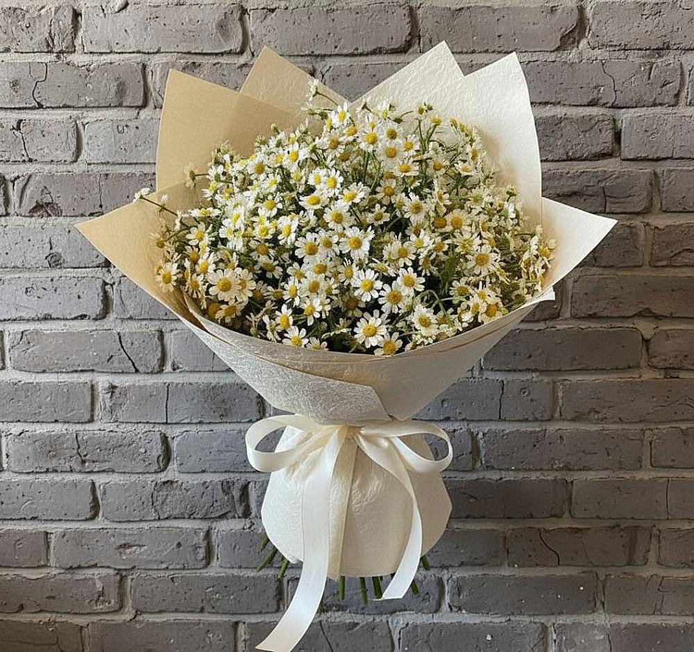 Букет цветов из: Ромашки в Эльбрусский