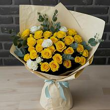 Букет цветов из:  Розы в Эльбрусский