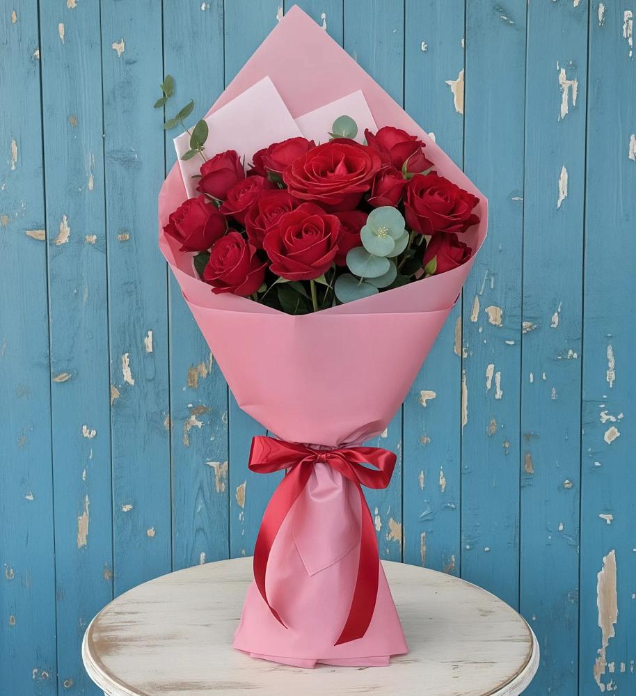Букет цветов из: Розы в Эльбрусский