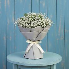 Букет цветов из:  Гипсофила в Эльбрусский
