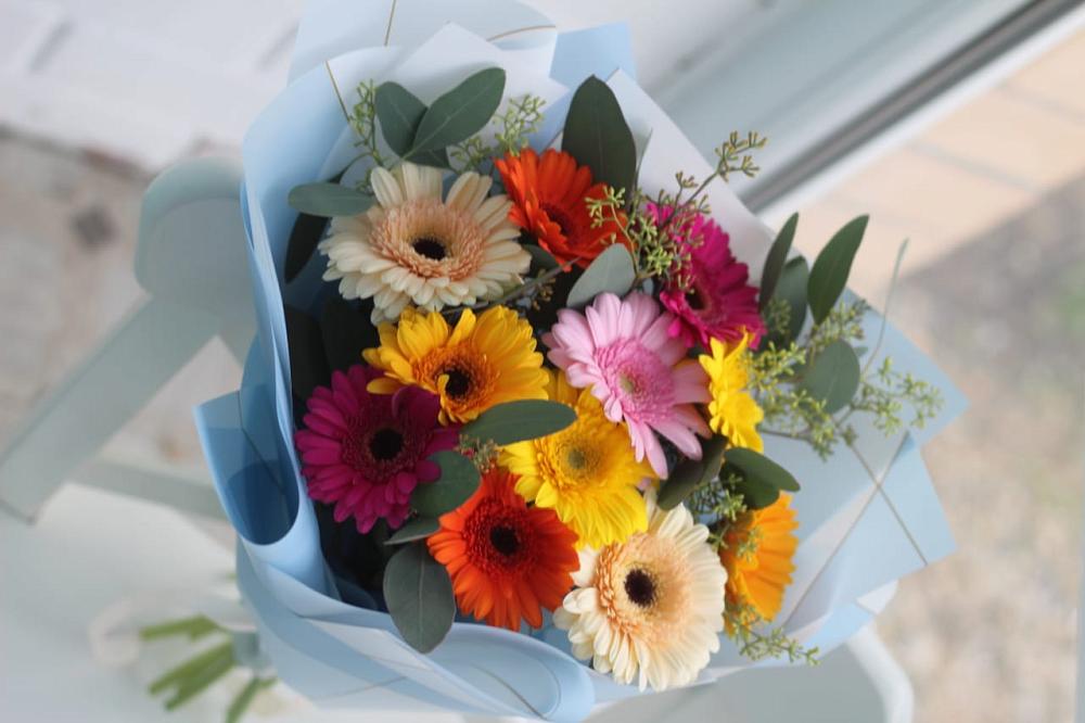 Букет цветов из: Герберы в Эльбрусский