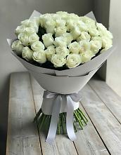 Букет 35 Белых роз в Эльбрусский