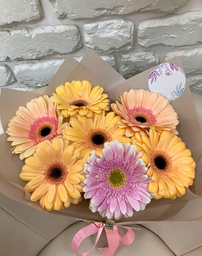 Букет цветов из: Герберы в Эльбрусский
