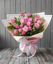 Букет Розовый кустик #REPLACE_PRED# Эльбрусский