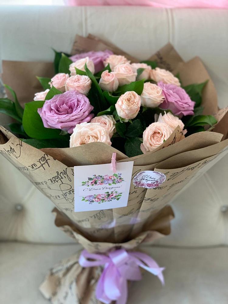 Букет цветов из: Розы в Эльбрусский