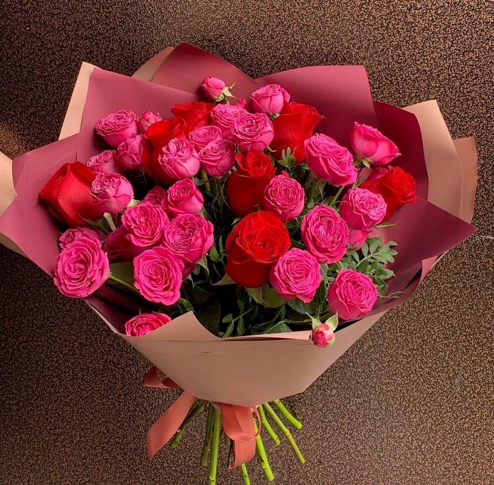 Букет В объятьях нежности в Эльбрусский