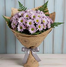 Букет цветов из:  Хризантемы в Эльбрусский