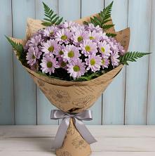 Букет цветов из:  Хризантемы в Эльбрусский