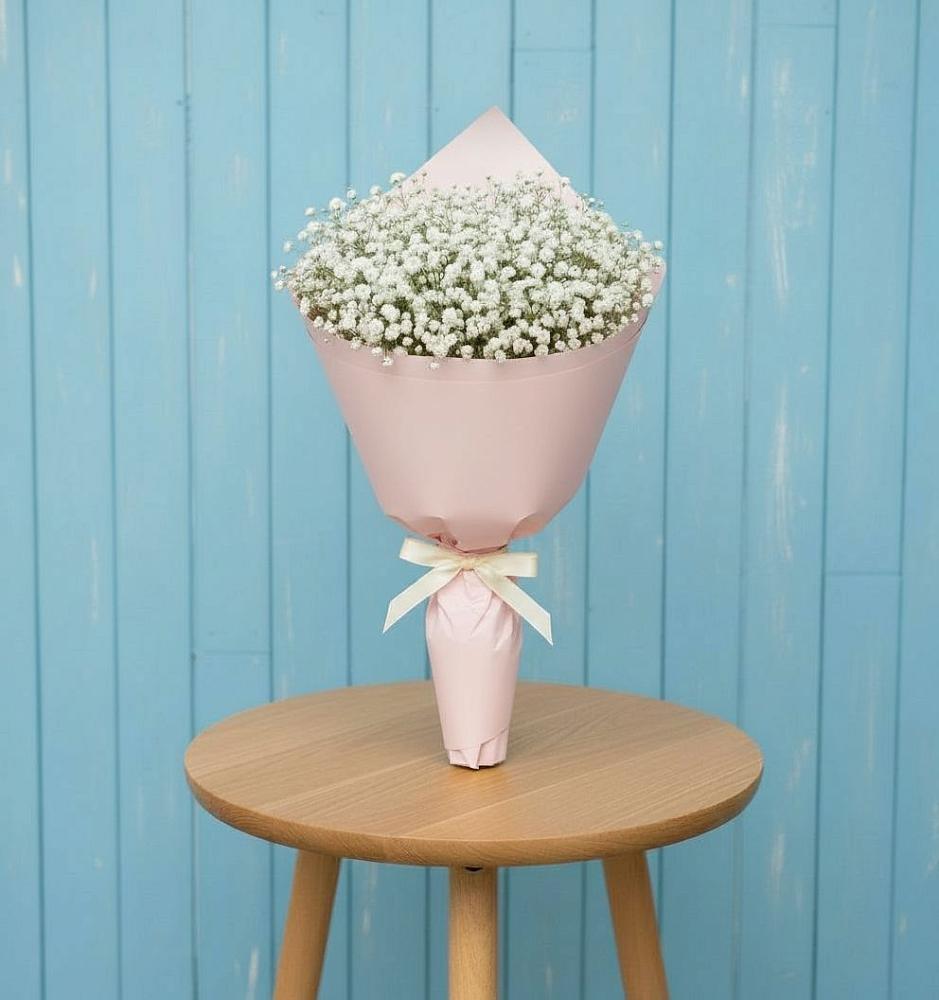 Букет цветов из: Гипсофила в Эльбрусский