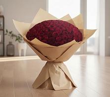 Букет 101 Красная роза в Эльбрусский