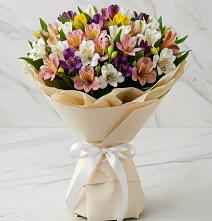 Букет цветов из:  Альстромерии #REPLACE_PRED# Эльбрусский