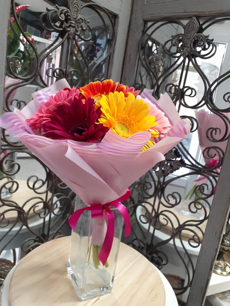 Букет цветов из: Герберы в Эльбрусский