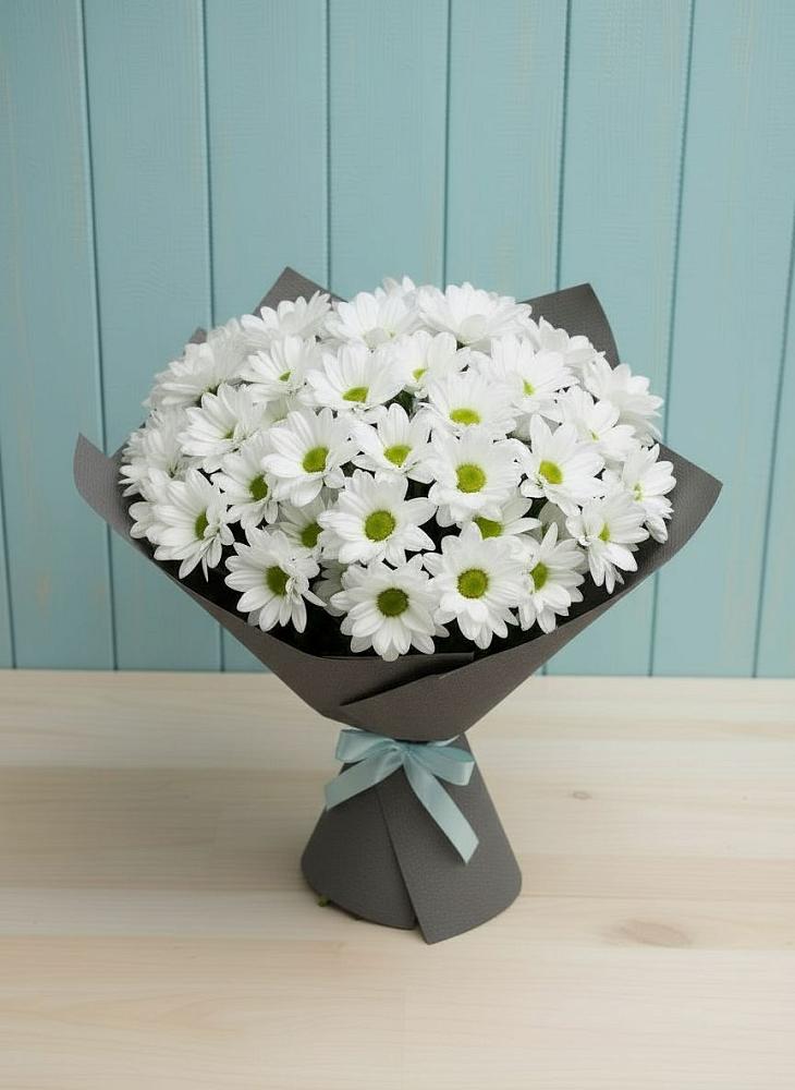 Букет цветов из: Хризантемы в Эльбрусский