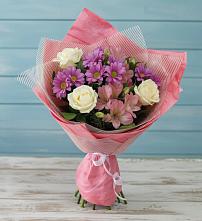 Букет цветов из:  Герберы в Эльбрусский