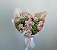 Букет цветов из:  Розы и Хризантемы #REPLACE_PRED# Эльбрусский