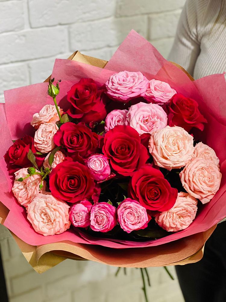 Букет цветов из: Розы в Эльбрусский