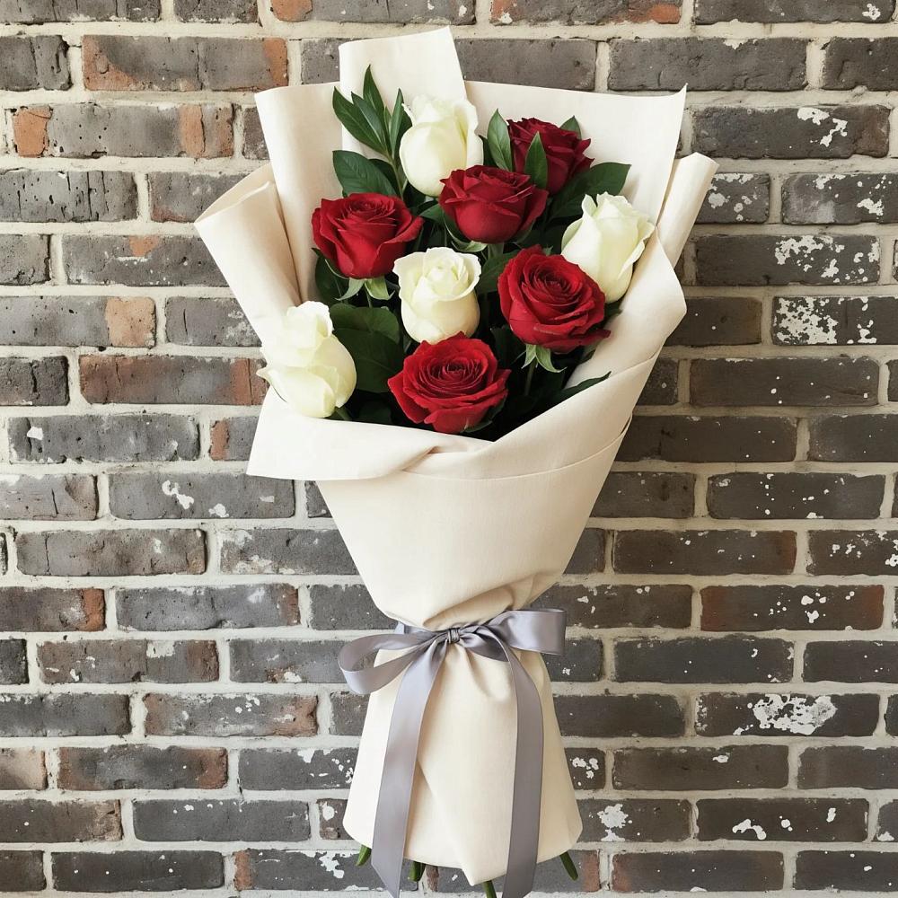 Букет цветов из: Розы в Эльбрусский