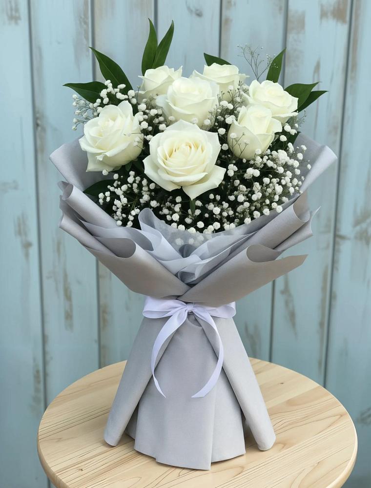 Букет цветов из: Розы в Эльбрусский