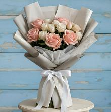 Букет цветов из:  Розы в Эльбрусский