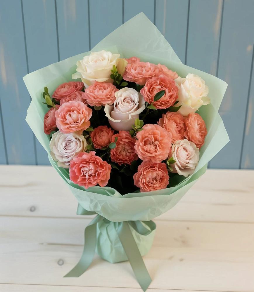 Букет цветов из: Розы в Эльбрусский