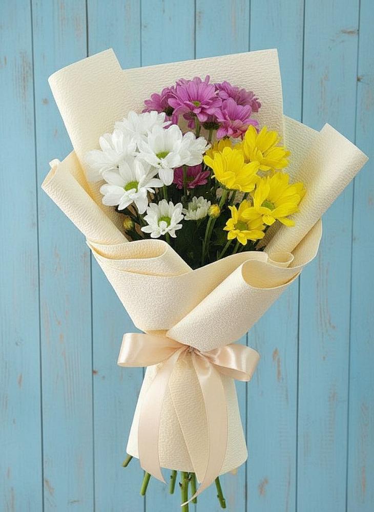 Букет цветов из: Хризантемы в Эльбрусский