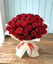 Букет 29 Красных роз в Эльбрусский