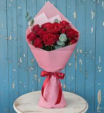 Букет цветов из:  Розы #REPLACE_PRED# Эльбрусский