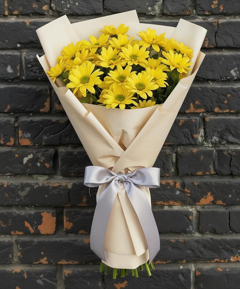 Букет цветов из: Хризантемы в Эльбрусский