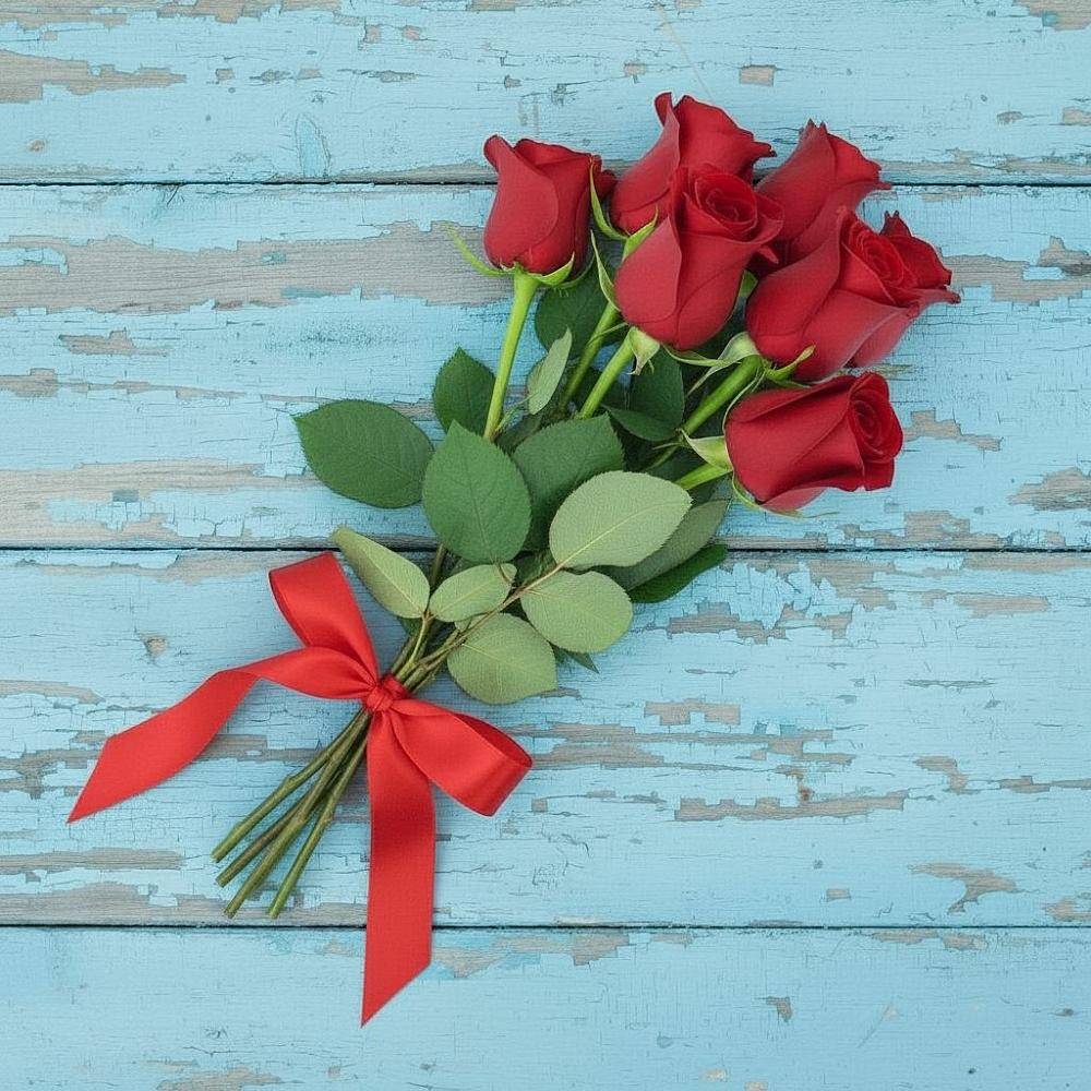 Букет Красные розы в Эльбрусский