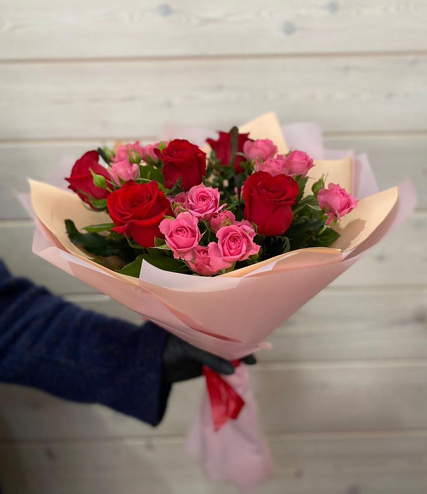 Букет цветов из: Розы в Эльбрусский