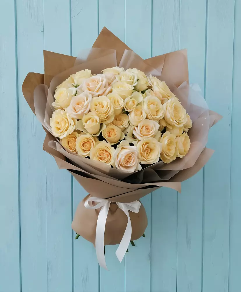 Букет Кремовое облако в Эльбрусский