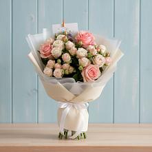 Букет цветов из:  Розы в Эльбрусский