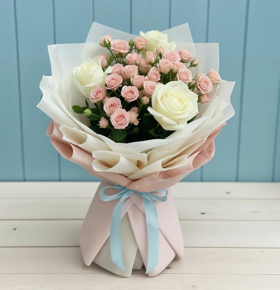 Букет цветов из: Розы в Эльбрусский