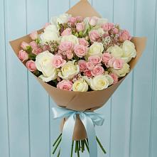 Букет цветов из:  Розы #REPLACE_PRED# Эльбрусский
