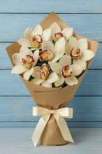 Букет цветов из:  Орхидеи и Розы в Эльбрусский